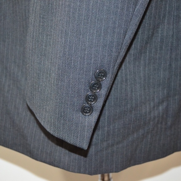 Tailors Row 48L Sport Coat Blazer Suit Jacket - Picture 4 of 8